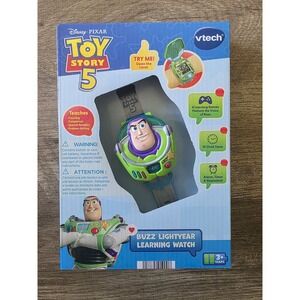 VTech Disney Pixar Toy Story 5 Buzz Lightyear Learning Watch Green New